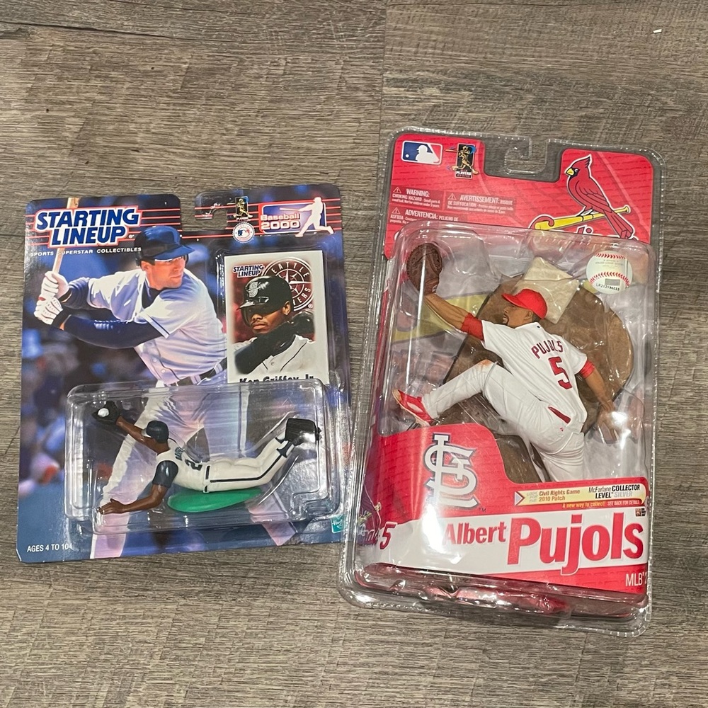 Starting lineup Ken Griffey Junior McFarlane Albert Pujols